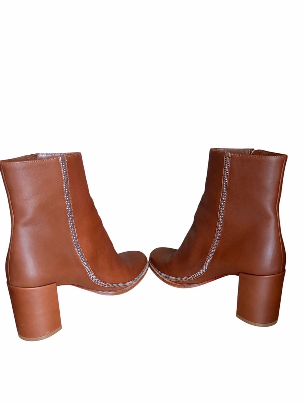 Christian Louboutin CL zip leather boots RETAIL 1,495 - Picture 7 of 11